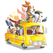 La camionnette jaune
